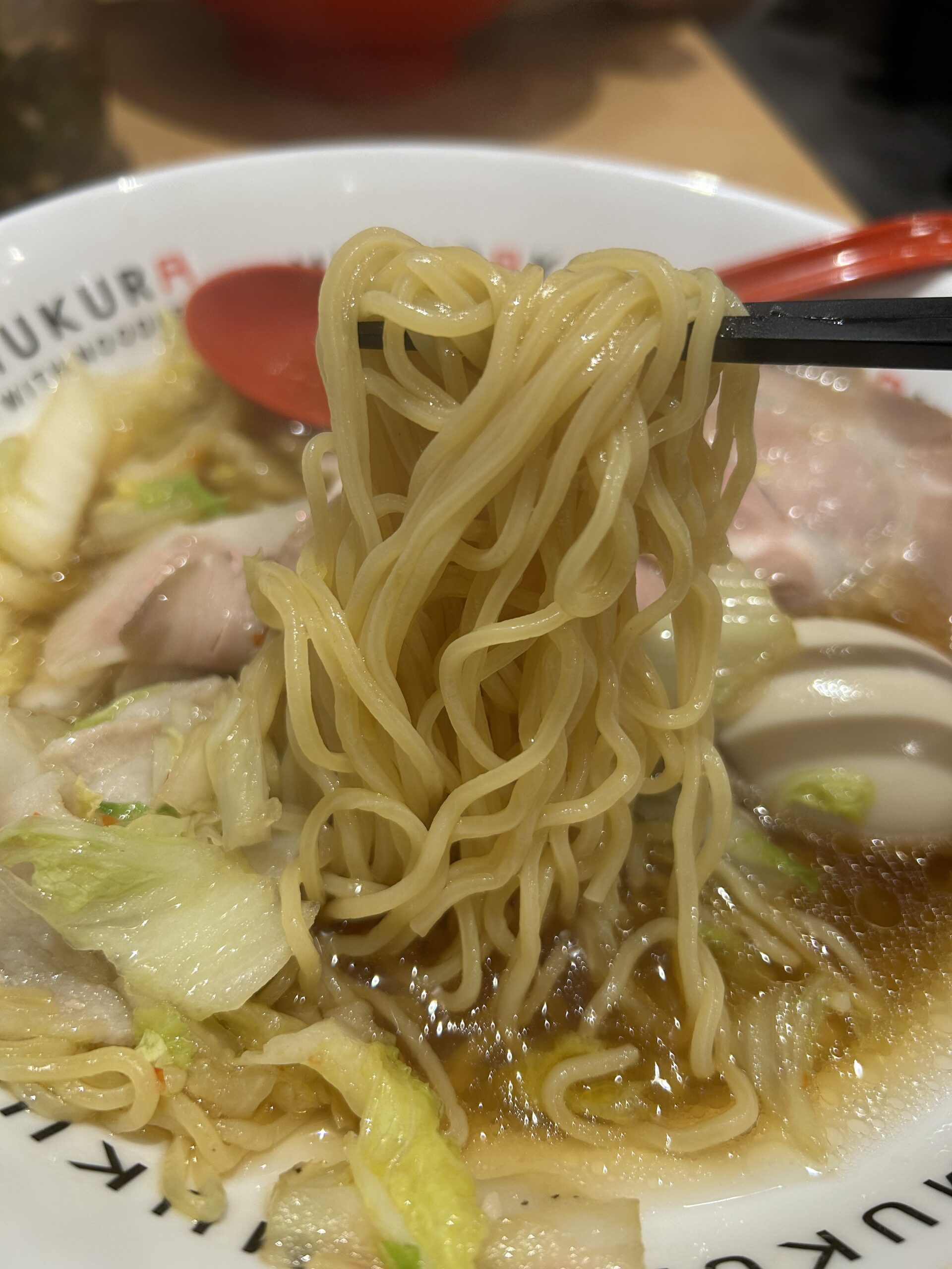 どうとんぼり神座のラーメン