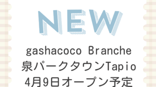 gashacoco Branche 泉パークタウンTapio